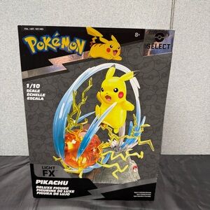 Jazwares x Pokemon 1/10 Scale Pikachu Deluxe Figure